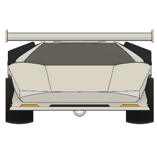 Download STL file Countach for Race in Progress • 3D print